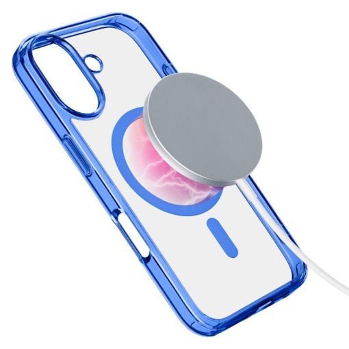 Εικόνα της Θήκη Cellular Line Iconic Mag iPhone 16 MagSafe Blue ICONICMAGIPH16B