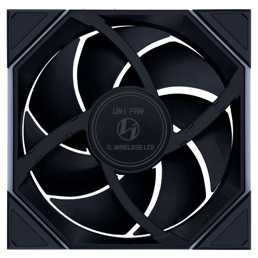 Εικόνα της Case Fan Lian Li UniFan TL Wireless LCD 140 Reverse Black G99.14RTLLCD1W1B.00