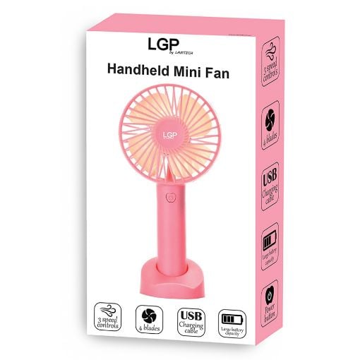 Εικόνα της Ανεμιστήρας LGP Handheld Mini Fan Pink