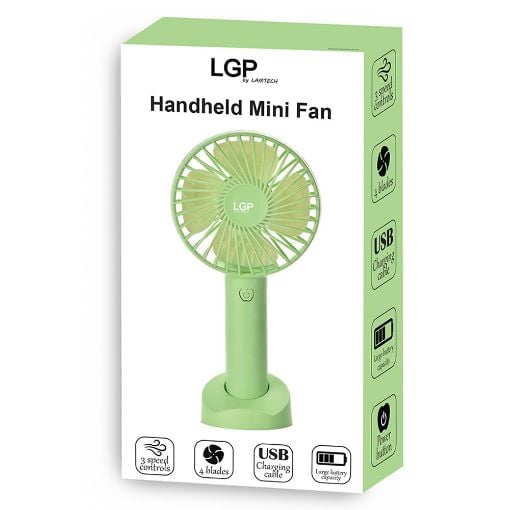 Εικόνα της Ανεμιστήρας LGP Handheld Mini Fan Green