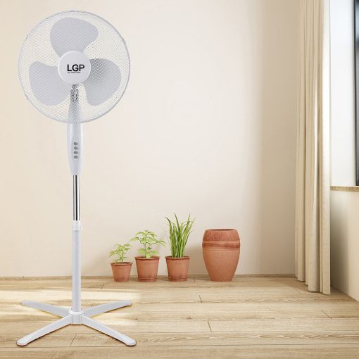 Εικόνα της Ανεμιστήρας LGP Stand Fan 45W 40cm White