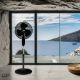 Εικόνα της Ανεμιστήρας LGP Round Base Stand Fan 45W 40cm με Χρονοδιακόπτη Black