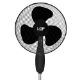 Εικόνα της Ανεμιστήρας LGP Round Base Stand Fan 45W 40cm με Χρονοδιακόπτη Black