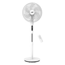 Εικόνα της Ανεμιστήρας LGP Round Base Stand Fan 55W 40cm με Τηλεχειριστήριο & Χρονοδιακόπτη White