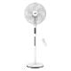 Εικόνα της Ανεμιστήρας LGP Round Base Stand Fan 55W 40cm με Τηλεχειριστήριο & Χρονοδιακόπτη White