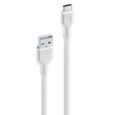 Εικόνα της Καλώδιο Cellular Line USB-A to USB-C 0.6m White