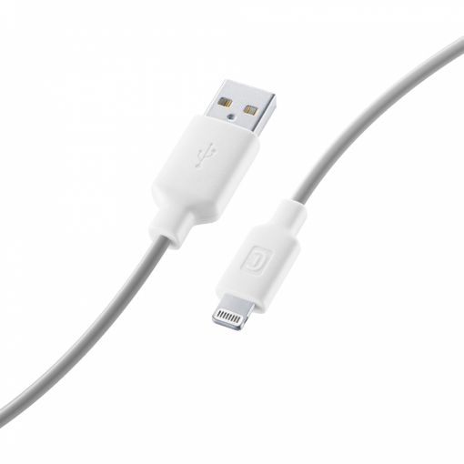Εικόνα της Καλώδιο Cellular Line Style Color USB-A to Lightning 1m White