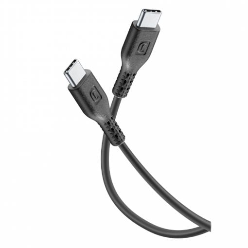 Εικόνα της Καλώδιο Cellular Line USB-C to USB-C 1.2m Black