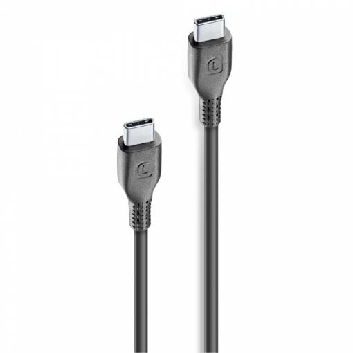 Εικόνα της Καλώδιο Cellular Line USB-C to USB-C 1.2m Black