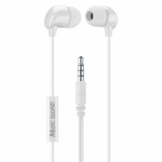 Εικόνα της Handsfree Cellular Line Music Sound Jack 3.5mm White AUINEARMSW