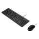 Εικόνα της Πληκτρολόγιο-Ποντίκι Asus U2000 Wired Combo (US) Black 90-XB1000KM000R0