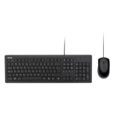 Εικόνα της Πληκτρολόγιο-Ποντίκι Asus U2000 Wired Combo (US) Black 90-XB1000KM000R0
