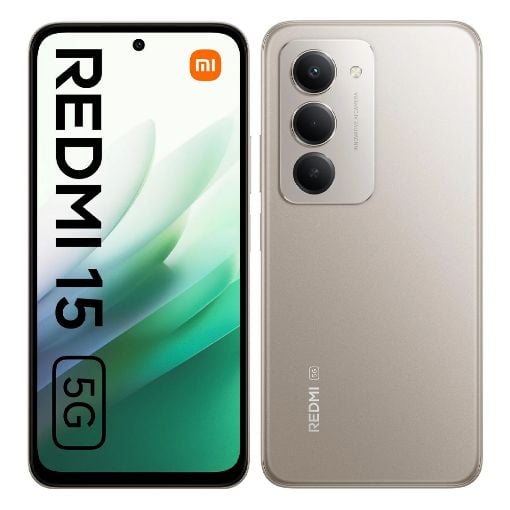 Εικόνα της Smartphone Xiaomi Redmi 15 5G NFC Dual Sim 8GB 256GB Titanium MZB0L9PEU