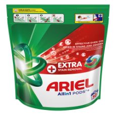 Εικόνα της Κάψουλες Πλυντηρίου Ρούχων Ariel All-in-1 Pods+ Extra Stain Removal 50τμχ