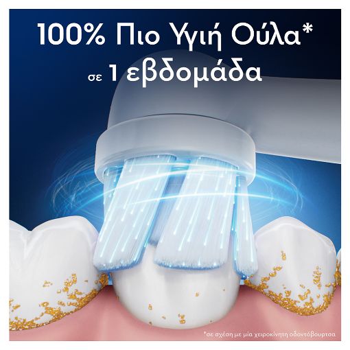 Εικόνα της Ανταλλακτικές Κεφαλές Ηλεκτρικής Οδοντόβουρτσας Oral-B iO Gentle Care 2τμχ White