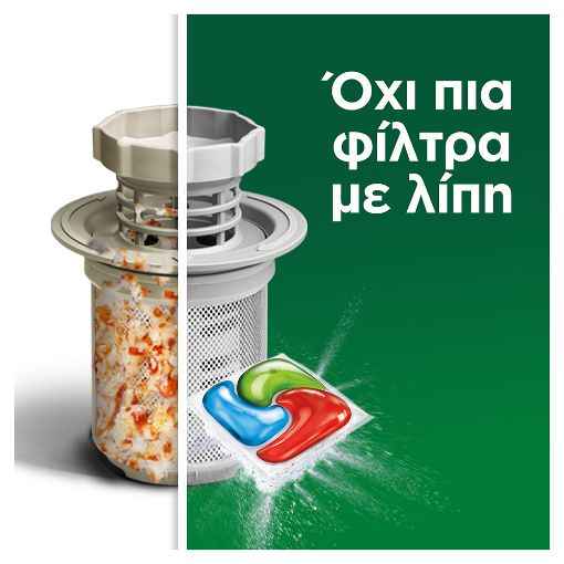 Εικόνα της Κάψουλες Πλυντηρίου Πιάτων Fairy Platinum Plus All in One Anti-Dull Lemon 88τμχ
