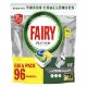 Εικόνα της Κάψουλες Πλυντηρίου Πιάτων Fairy Platinum All in One Lemon Giga Pack 96τμχ