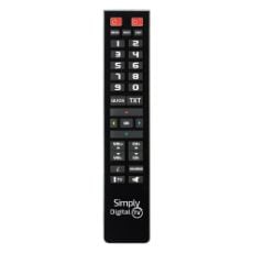 Εικόνα της Τηλεχειριστήριο Universal Superior Simply Digital TV 2in1 PC Programmable Black SUPTPB015