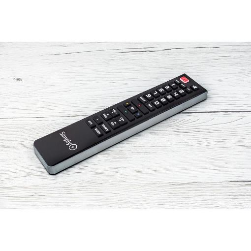 Εικόνα της Τηλεχειριστήριο Τηλεόρασης Universal Superior Simply+ PC Programmable Black SUPTPB016