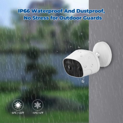 Εικόνα της Outdoor Wireless IP Camera AxRed SOL-300 με Ηλιακό Πάνελ 3MP