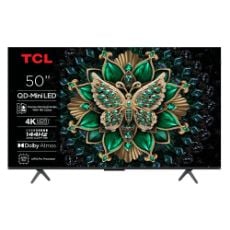 Εικόνα της Τηλεόραση TCL 50C6K 50" 4K QD-Mini LED Google TV HDR 144Hz (2025)