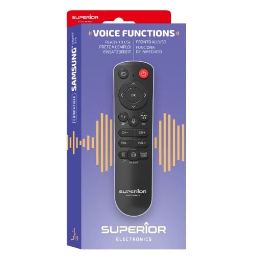 Εικόνα της Τηλεχειριστήριο Τηλεόρασης Universal Superior Συμβατό με Samsung και με Voice Control SUPTBB002