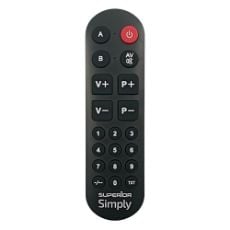 Εικόνα της Τηλεχειριστήριο Τηλεόρασης Universal Superior Simply Numeric SUPTLB002