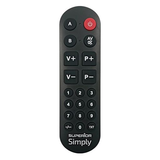 Εικόνα της Τηλεχειριστήριο Τηλεόρασης Universal Superior Simply Numeric SUPTLB002
