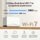 Εικόνα της Access Point Mercusys Halo H27BE BE3600 Whole Home Mesh WiFi 7 System (3-Pack)
