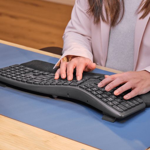 Εικόνα της Πληκτρολόγιο Trust Keyra Ergonomic Wireless (US) 25459