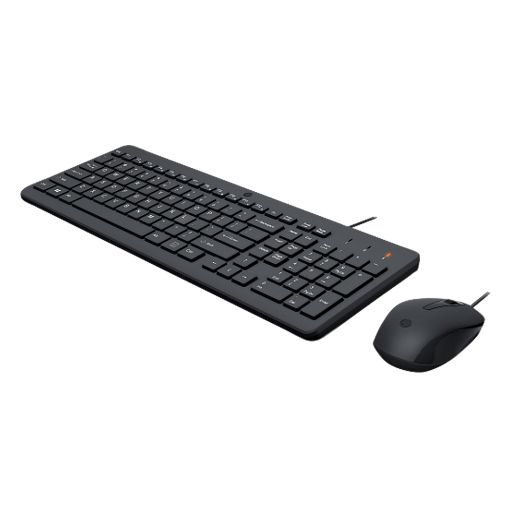 Εικόνα της Πληκτρολόγιο-Ποντίκι HP 150 Wired Black GR 240J7AA
