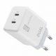 Εικόνα της Φορτιστής Cellular Line 2 x USB-C PD 35W White ACHIPHUSB2PD35WW
