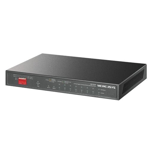 Εικόνα της Switch Mercusys MS110GMP 10-Port Gigabit with 8-Port PoE+