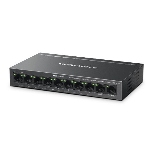 Εικόνα της Switch Mercusys MS110CMP 8-Port 10/100Mbps & 2-Port Gigabit with 8-Port PoE+