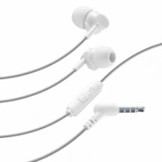 Εικόνα της Handsfree Cellular Line Style Color Jack 3.5mm White AUINEARSMARTW