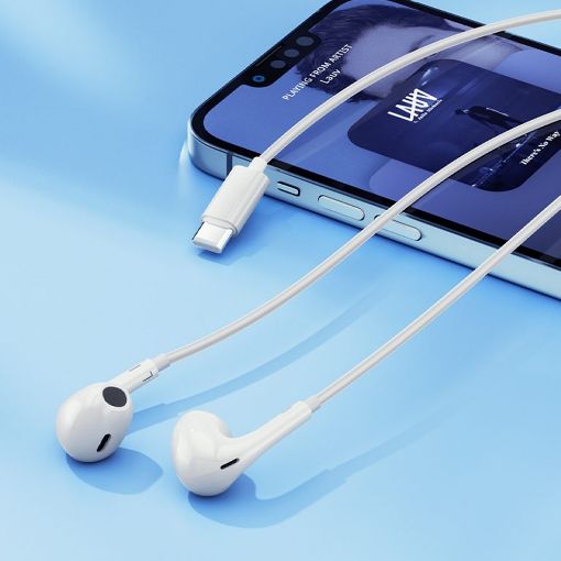 Εικόνα της Earphones QCY LH1 USB-C White