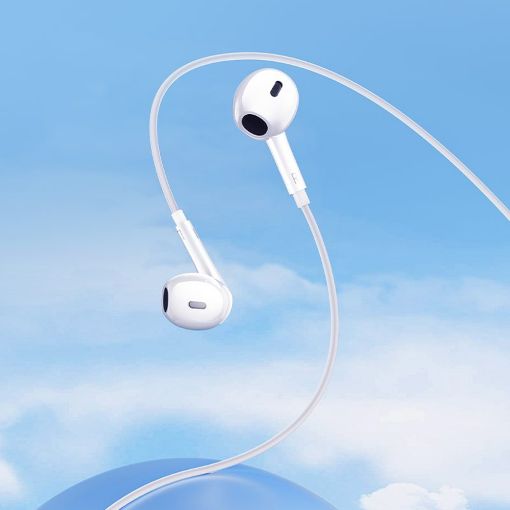 Εικόνα της Earphones QCY LH1 USB-C White
