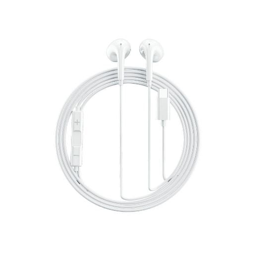 Εικόνα της Earphones QCY LH1 USB-C White
