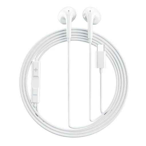 Εικόνα της Earphones QCY LH1 USB-C White