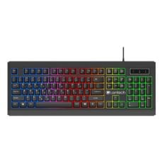 Εικόνα της Πληκτρολόγιο Lamtech Full Size Rainbow Backlight (GR) Black LAM021325
