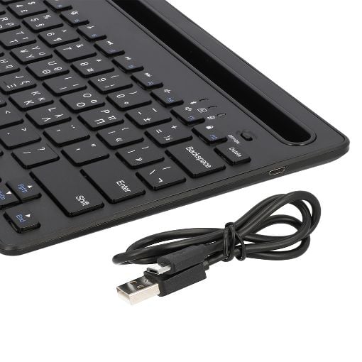 Εικόνα της Lamtech Keyboard Bluetooth με Βάση Μαύρο LAM022124