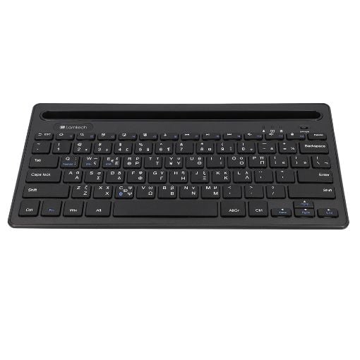 Εικόνα της Lamtech Keyboard Bluetooth με Βάση Μαύρο LAM022124