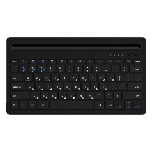 Εικόνα της Lamtech Keyboard Bluetooth με Βάση Μαύρο LAM022124