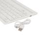 Εικόνα της Lamtech Keyboard Bluetooth με Βάση Λευκό LAM022117
