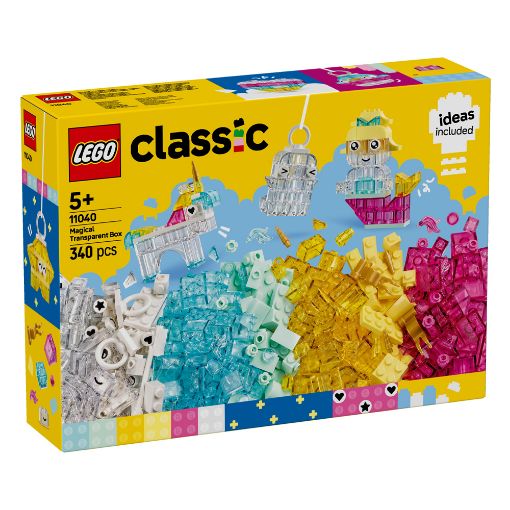 Εικόνα της LEGO Classic: Magical Transparent Box 11040