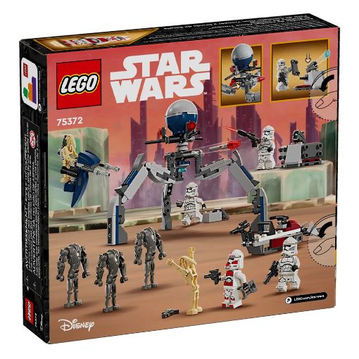 Εικόνα της LEGO Star Wars: Clone Trooper & Battle Droid Battle Pack 75372