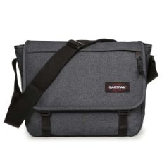 Εικόνα της Τσάντα Ώμου Eastpak Delegate + με Θήκη Laptop 17" 20L Black Denim EK00026E77H1