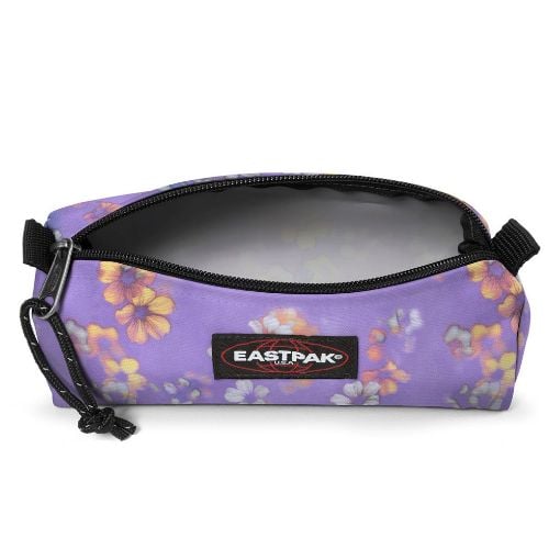 Εικόνα της Eastpak - Κασετίνα Βαρελάκι Benchmark Single Flora Fade Lilac EK0003727V21