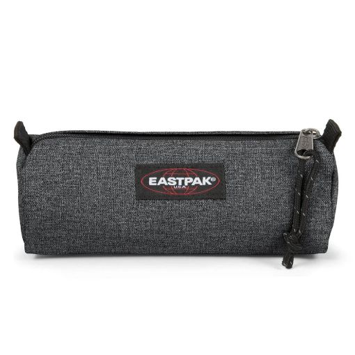 Εικόνα της Eastpak - Κασετίνα Βαρελάκι Benchmark Single Black Denim EK00037277H1