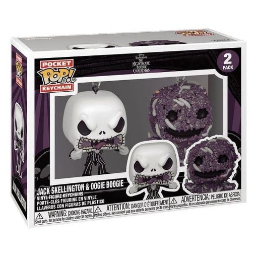 Εικόνα της Funko Pocket Pop! Jack Skellington & Oogie Boogie 2-Pack